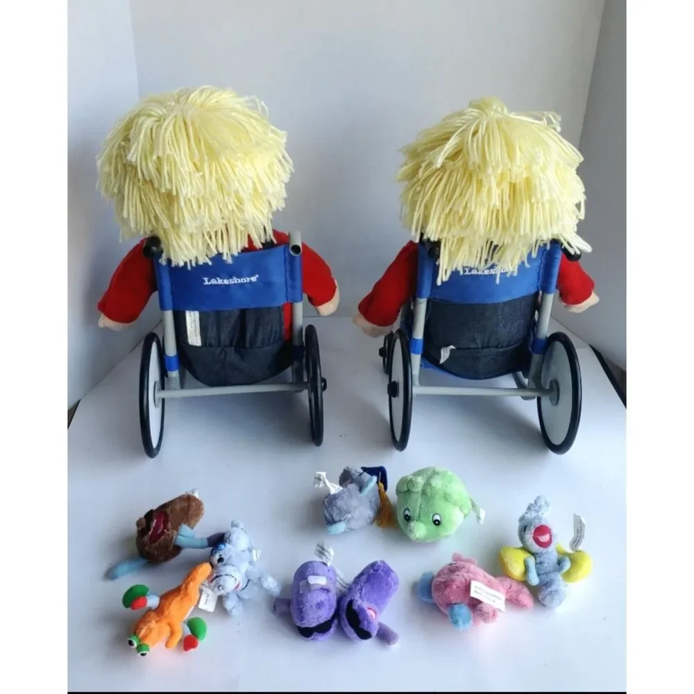 Organwise Guys Little Organ Andy 2 Dolls 12 Organs 2 Wheelchairs Medical Toys